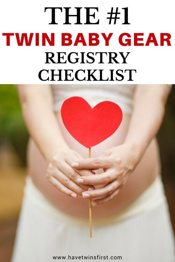 The #1 Twin Baby Gear Registry Checklist | Have Twins First