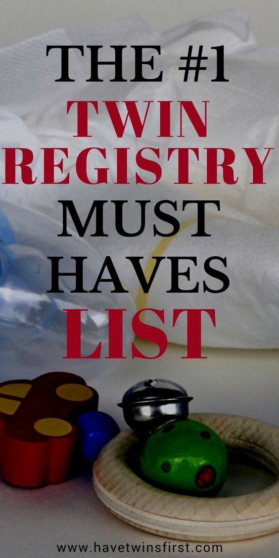 The #1 Twin Baby Gear Registry Checklist | Have Twins First